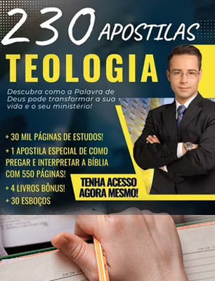 Imagem do Produto Afiliado - 230 APOSTILAS DE TEOLOGIA EM PDF + BÔNUS E BRINDES!